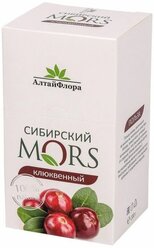 Смесь для напитка АлтайФлора Сибирский MORS клюквенный 10 шт. по 20 г