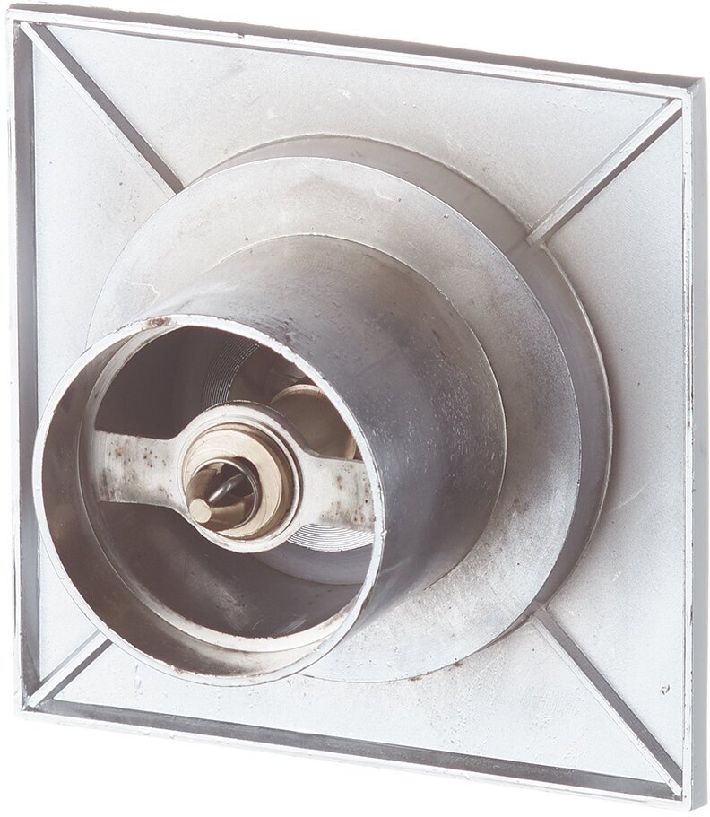 трап вертикальный ORE 100х100мм слив 50мм нажимной металл гидрозатвор - фото №4