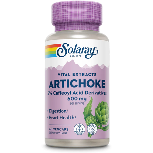 Solaray Artichoke Leaf Extract (Экстракт из листьев артишока) 300 мг 60 капсул