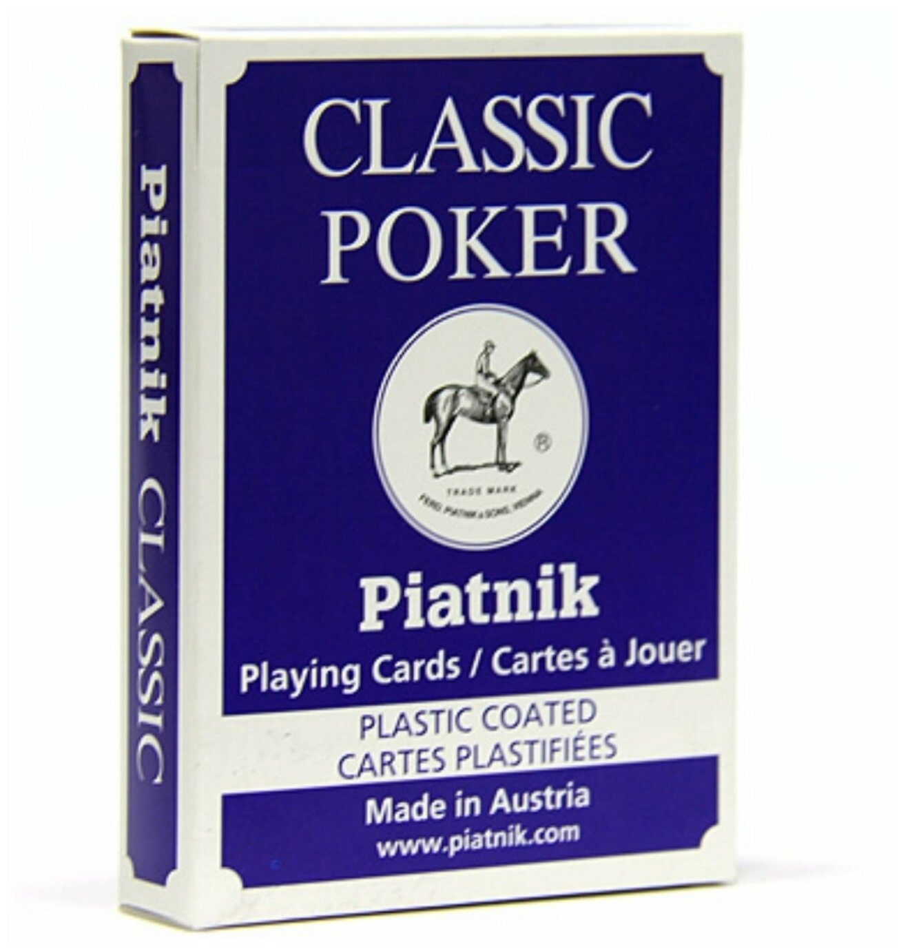 Игральные карты "Классик Покер" синие 55 листов Австрия