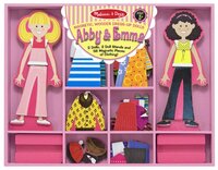 Игровой набор Melissa & Doug Abby & Emma Magnetic Dress-Up Set 4940