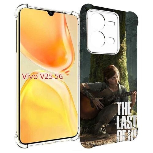 Чехол MyPads The Last of Us Part II для Vivo V25 5G / V25e задняя-панель-накладка-бампер