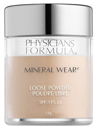 Physicians Formula Пудра Mineral Wear Loose Powder SPF 15 1 шт. прозрачный 12 г