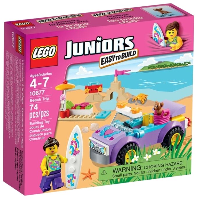 Lego Конструктор LEGO Juniors 10677 Поездка на пляж