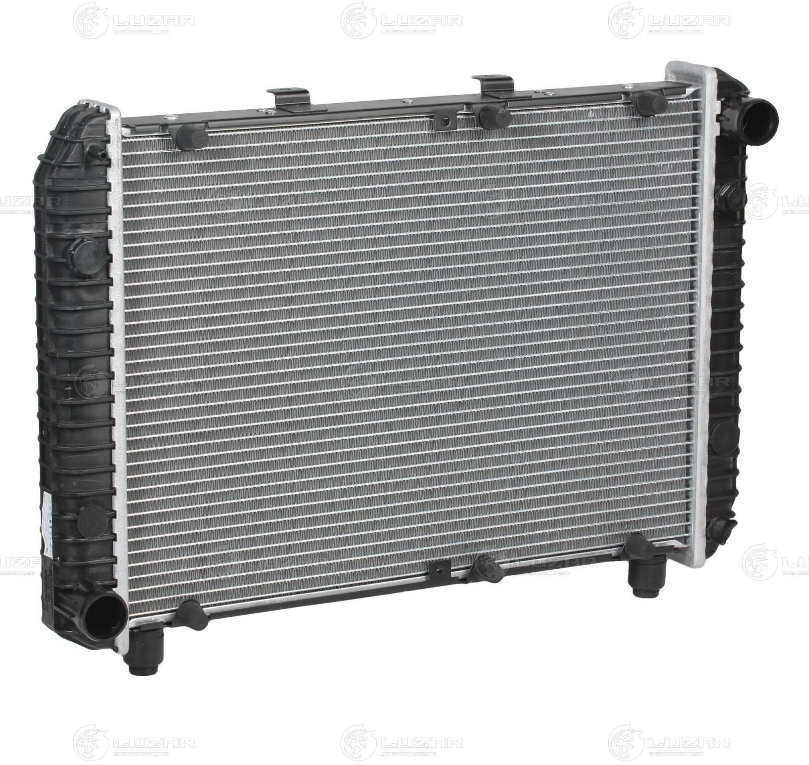 Радиатор охлаждения алюминиевый для автомобилей ГАЗ 3110 Волга (паяный) (LRc 0310b) Luzar