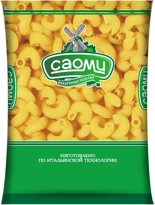 Макаронные изделия Саоми Фигурные пружинки, 400г.