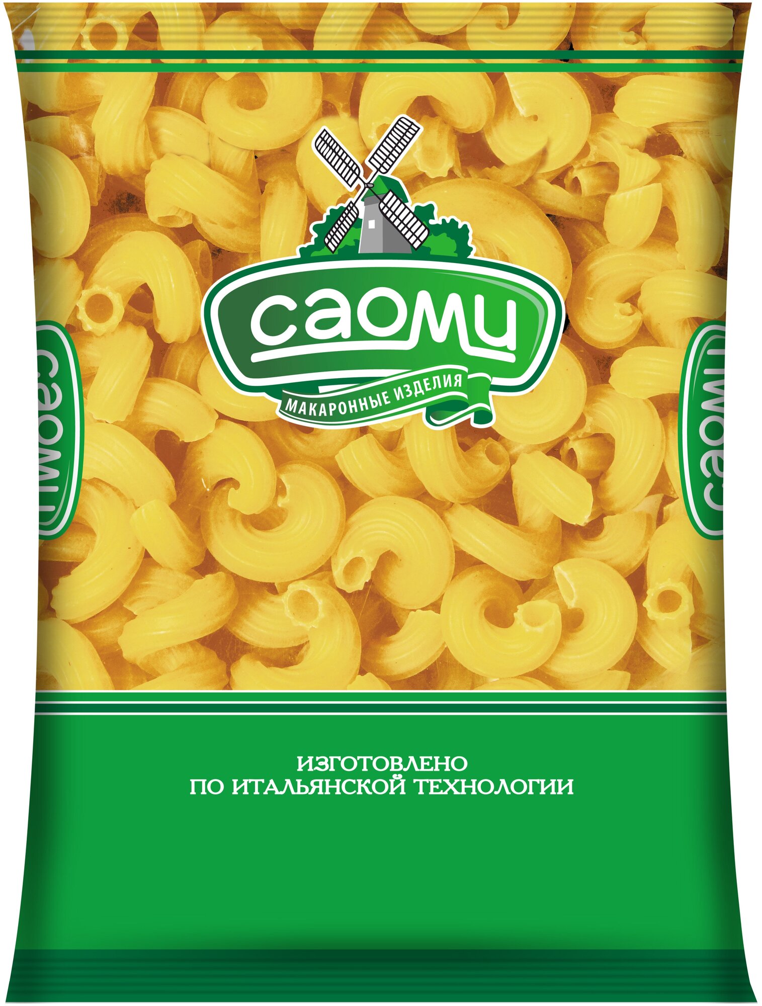 Макаронные изделия Саоми Фигурные пружинки, 400г.