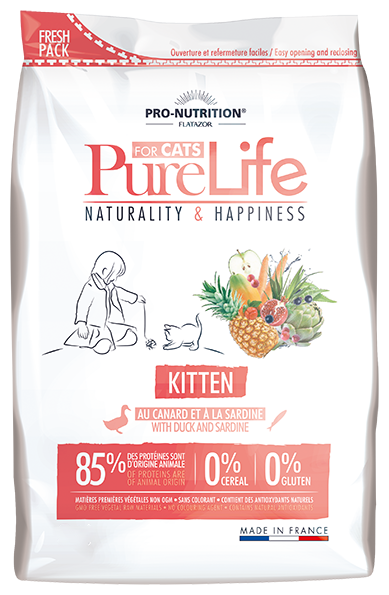 FLATAZOR PURE LIFE KITTEN для котят (0,4 кг)