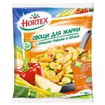 HORTEX Овощи для жарки с пряными травами и перцем быстрозамороженные 400 г - изображение