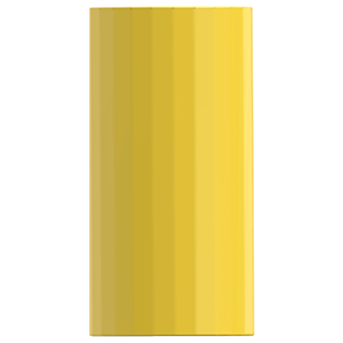 Прямая ваза с глазурью Xiaomi Bright Glazed Corrugated Straight Vase Yellow Small (HF-JHZHPX01)