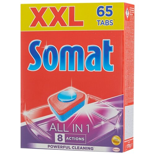 фото Somat All in 1 таблетки для посудомоечной машины 65 шт.