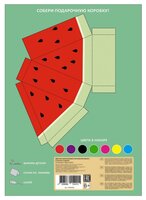 Цветной картон мелованный Веселое чаепитие Unnika land, 20x28 см, 7 л., 7 цв.