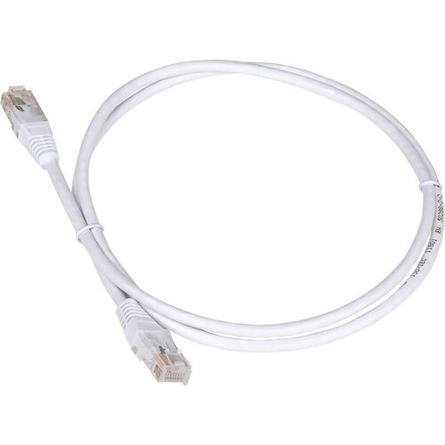 Патч-корд Lanmaster UTP TWT-45-45-10-WH вилка RJ-45-вилка RJ-45 кат.5е 10м белый ПВХ (уп:1шт) патч корд lanmaster twt 45 45 0 5 rd utp вилка rj 45 вилка rj 45 кат 5е 0 5м красный пвх уп 1шт