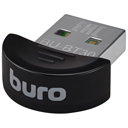 Адаптер USB Buro BU-BT30 Bluetooth 3.0+EDR class 2 10м черный наушники беспроводные unico twsbsunc bt 5 0 edr 10м черный