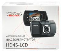 Видеорегистратор SHO-ME HD45-LCD черный