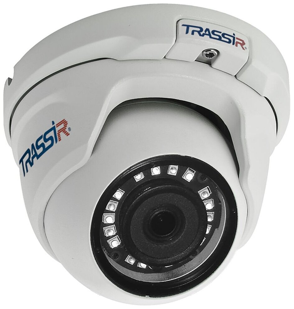 Камера видеонаблюдения IP Trassir TR-D2S5-noPoE v2 3.6-3.6мм цв. корп: белый