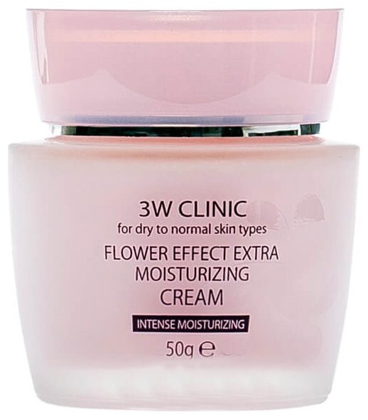 3W Clinic Flower Effect Extra Moisturizing Cream Крем для лица