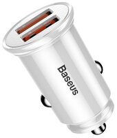 Автомобильная зарядка Baseus Dual QC Car Charger черный