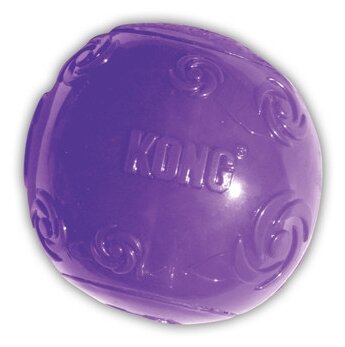 Мячик для собак KONG Squeezz средний (PSB2) - фотография № 2