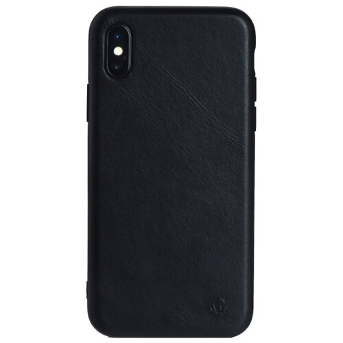 фото Чехол Gurdini Premium Leather для Apple iPhone X/Xs black