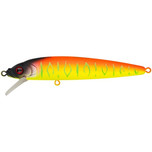 Воблер Минноу Strike Pro Alpha Minnow 95, цвет: A242S Sunrise Mat Tiger, (EG-034F#A242S) воблер минноу strike pro alpha diver 110 цвет a242s sunrise mat tiger jl 062f a242s