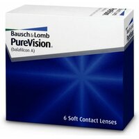 Контактные линзы Bausch & Lomb PureVision, 6 шт., R 8,6, D -4,75