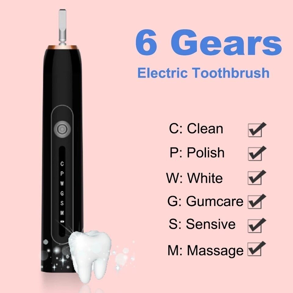 Электрическая ультразвуковая зубная щетка Sonic Toothbrush x7