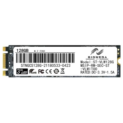 ssd диск m2 NGFF для ноутбука ссд диск m2 NGFF для пк 128гб GIONEDA 88700₽