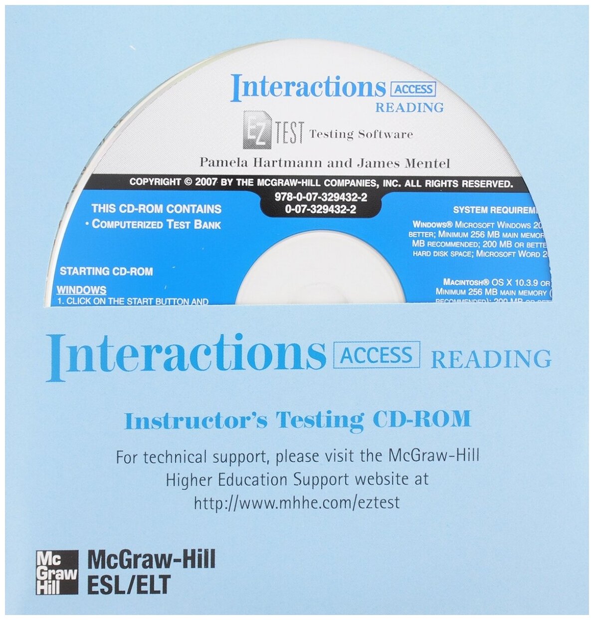 Interactions Access Reading/Writing EZ Test Generator 2007 CD-ROM