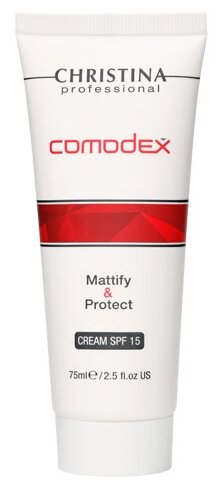 Christina Comodex Mattify & Protect Cream SPF 15 Матирующий защитный крем SPF 15, 75 мл