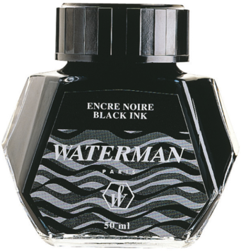 Waterman Чернила (флакон), черные