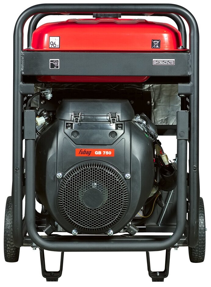 Бензиновый генератор FUBAG BS 14000 A ES + Блок автоматики FUBAG Startmaster BS 25000 D (400V) - фотография № 5