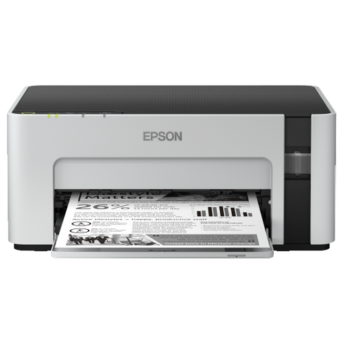 Принтер струйный Epson M1120, C11CG96405, ч/б, A4, серый/черный