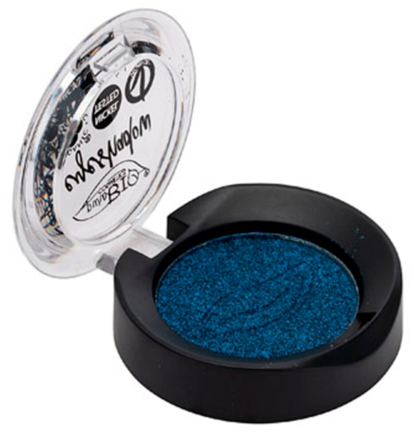 PuroBio - Тени в палетке (07 голубой) мерцающие / Eyeshadows, 2,5 гр