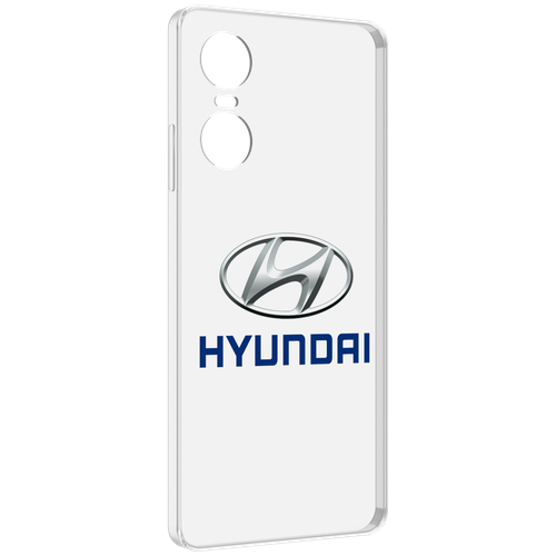 Чехол MyPads hyundai-4 мужской для Tecno Pop 6 Pro задняя-панель-накладка-бампер