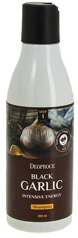 Deoproce Шампунь для волос с черным чесноком - Black garlic intensive energy shampoo, 200мл