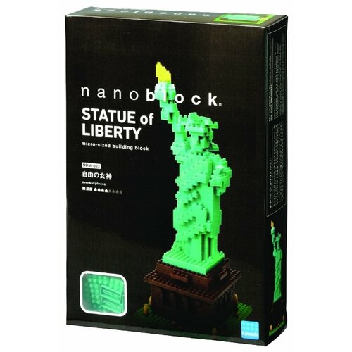 Конструктор Nanoblock Deluxe Edition NBM-003 Статуя Свободы, 650 дет.