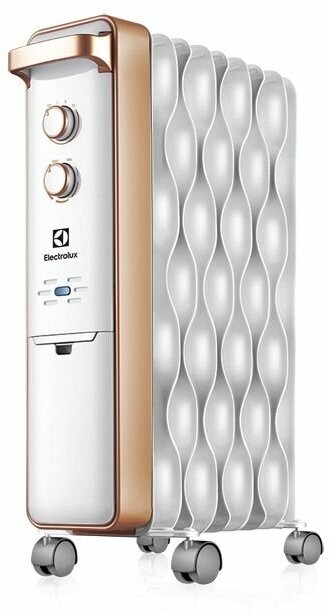 Масляный радиатор Electrolux Wave EOH/M-9209 2000 Вт серебристый - фото №5