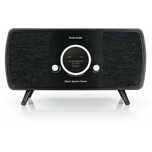 Музыкальный центр Tivoli Audio Music System Home Gen 2 Black, Цвет: чёрный. Wi-Fi, DAB+/FM/AM, Airplay 2, Bluetooth, AUX, Ethernet, Toslink