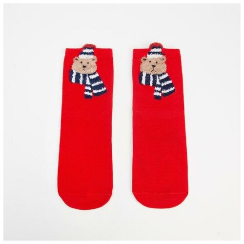 Носки Collorista, размер 36, коричневый, красный носки новогодние в подарочной упаковке 4 шт 37 41 размер