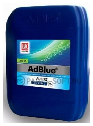 Жидкость AdBlue AUS 32 Лукойл 20л. LUKOIL 1390004 | цена за 1 шт