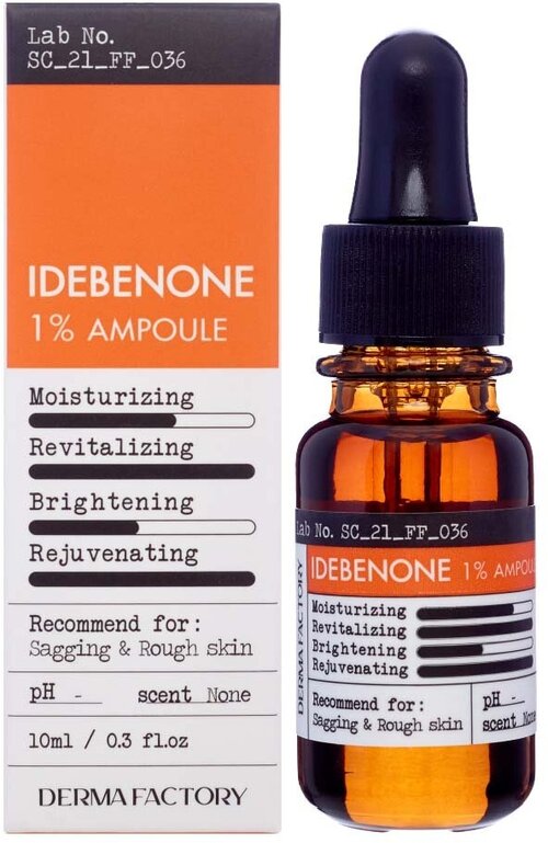 Антивозрастная сыворотка для лица Idebenone 1% Ampoule