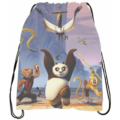Мешок для обуви Кунг-фу панда - Kung Fu Panda № 3 мешок для обуви кунг фу панда kung fu panda 3