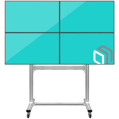 Подставка для телевизора Onkron FSPRO2L-22 черный 40-55 макс200кг напольный мобильный 89490₽