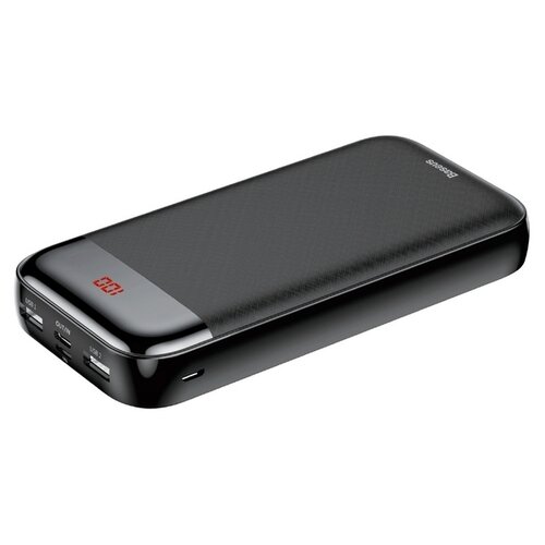 Портативный аккумулятор Baseus Mini Cu digital display power bank 20000 mAh, белый