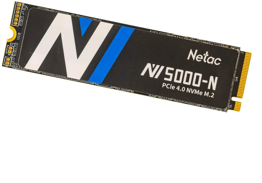 Ssd накопитель Netac SSD NV5000-N 2TB PCIe 4 x4 M.2 2280 NVMe 3D NAND, R/W up to 4800/4400MB/s, TBW 1280TB, without heat sink (NT01NV5000N-2T0-E4X) - фото №3