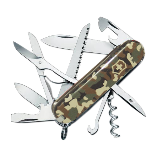 Нож многофункциональный VICTORINOX Huntsman зеленый камуфляж нож многофункциональный victorinox huntsman серый камуфляж