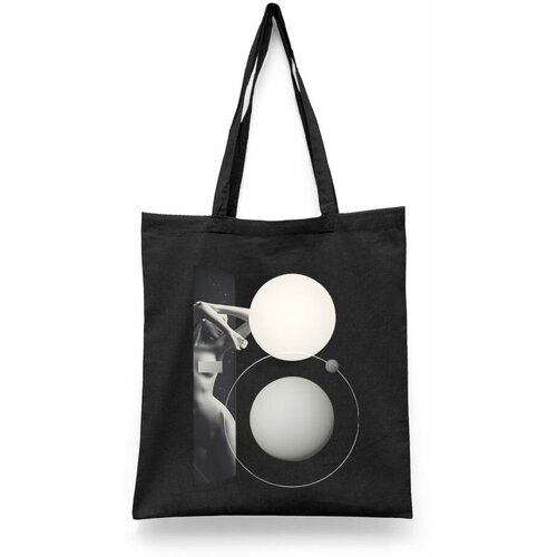 фото Сумка шоппер каждому своё, черный