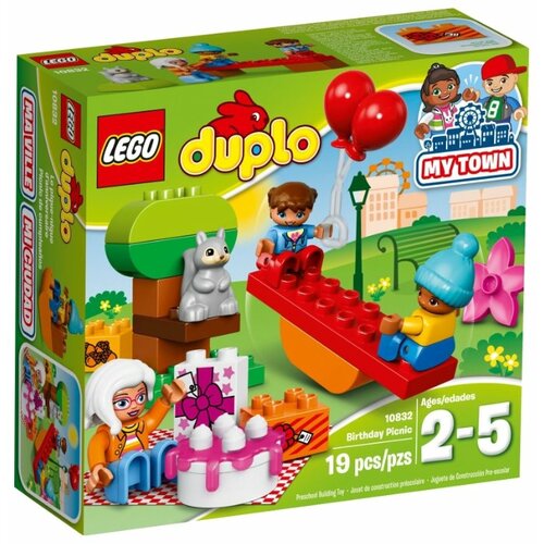 Конструктор LEGO DUPLO 10832 День рождения, 19 дет. конструктор lego duplo 10958 веселый день рождения