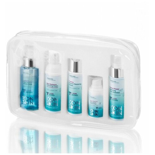 Icon Skin ReBalance Набор средств для ухода за комбинированной и нормальной кожей 5 средств тревел формата